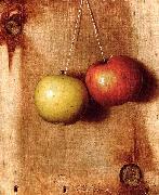 DeScott Evans De Scott Evans: Hanging Apples Germany oil painting artist